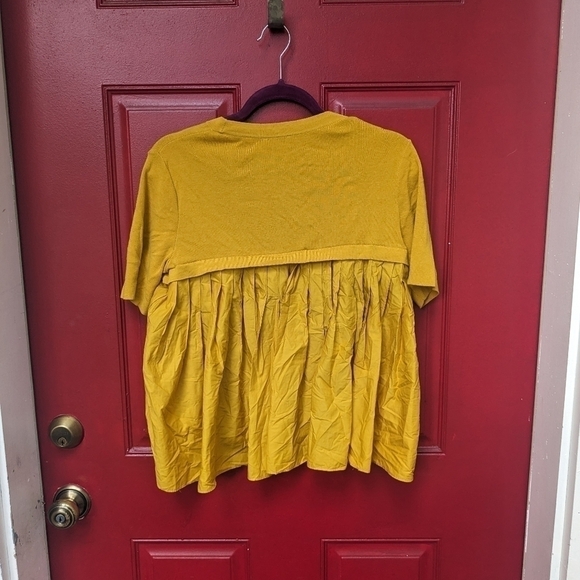 COS Mustard Yellow Sweater Top - Picture 5 of 6
